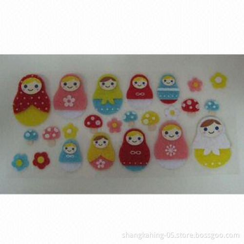 Hottest home decoration, professional manufacturing, non-woven fabric sticker